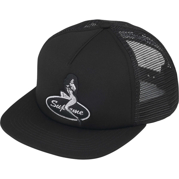 Supreme Pinup Mesh Back 5-PANEL Black
