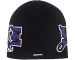 Load image into Gallery viewer, Supreme New Era Outline Beanie Black
