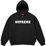 Load image into Gallery viewer, Supreme Collegiate Applique Zip Up Hooded Sweatshirt
