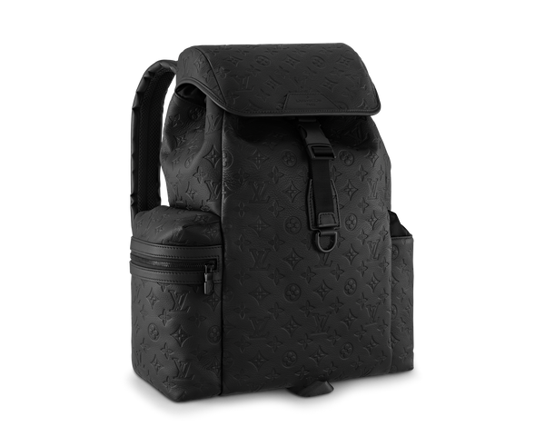 Louis Vuitton Monogram Shadow Trekking Backpack Black