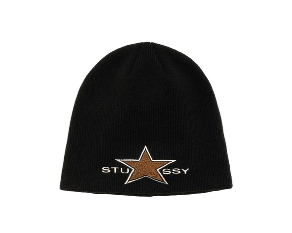 Stussy Skullcap Chenille Black