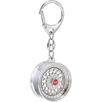 Load image into Gallery viewer, Supreme BBS RS Rim Keychain Chrome
