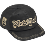 Load image into Gallery viewer, Supreme New York Leather 6-Panel Black
