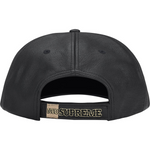 Load image into Gallery viewer, Supreme New York Leather 6-Panel Black
