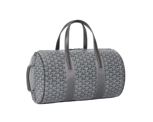 Goyard Barrel 40 Sports Bag Grey