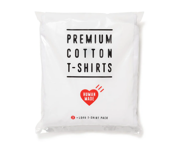 Human Made 3-Pack T-Shirt Set White
