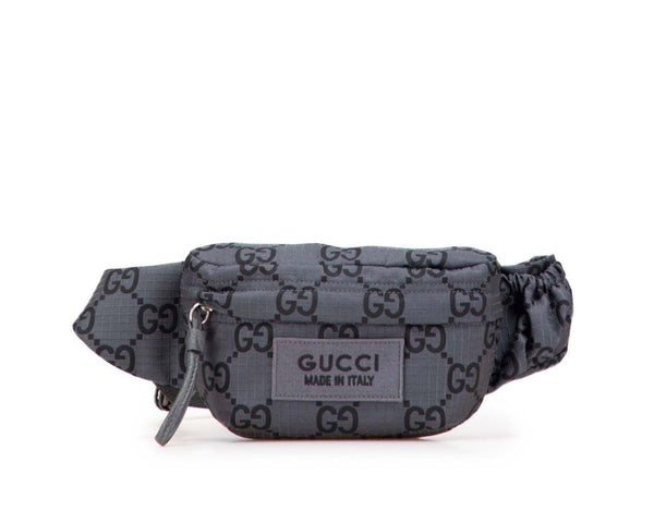 GUCCI GG Nylon Ripstop belt bag Gray