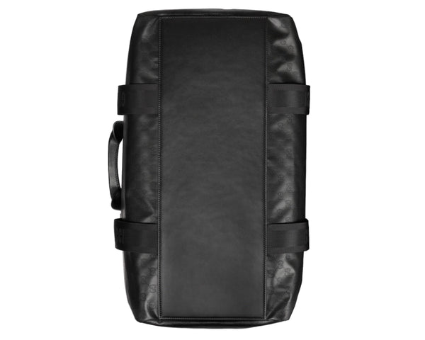 GUCCI GG Crystal Duffle Bag Gg Canvas - Black
