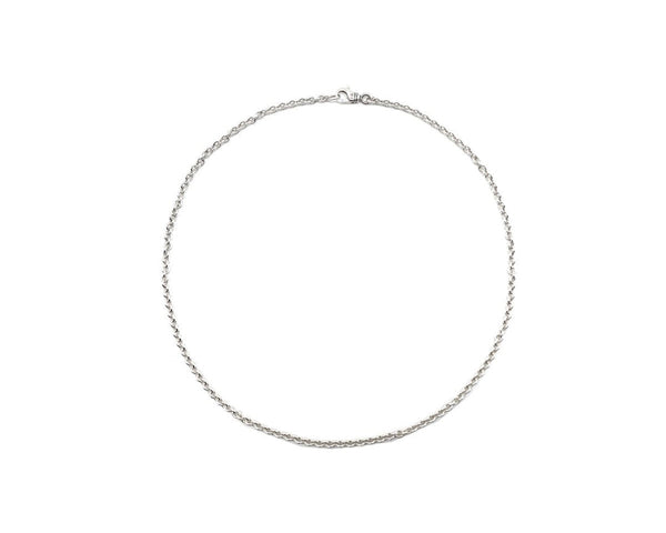 Chrome Hearts NE Silver Chain Necklace 30”