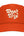 Don't Trip Embroidered Trucker Hat Orange