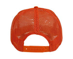 Load image into Gallery viewer, Don't Trip Embroidered Trucker Hat Orange
