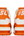 Louis Vuitton LV Trainer Monogram Orange