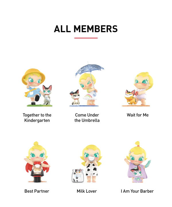 Popmart Baby Molly & Baby Tabby Series Figures Blind box (Sold per piece)