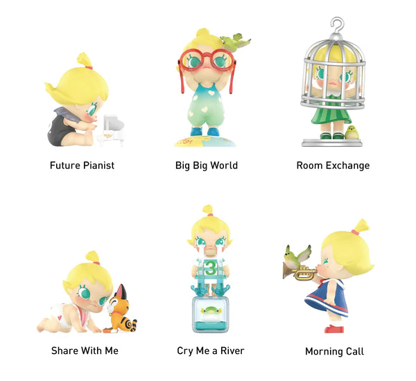 Popmart Baby Molly When I was Three！Series Figures Blind box (Sold per piece)