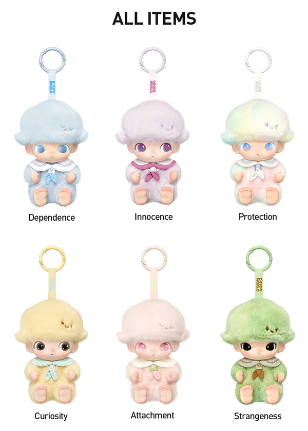 Popmart DIMOO Journal of New Life Series-Vinyl Plush Pendant Blind Box (Sold per piece)