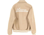 Load image into Gallery viewer, Louis Vuitton Leather Jacket Outerwear White Beige
