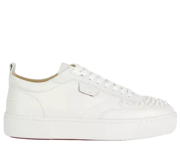 Christian Louboutin Happyrui Spikes Flat White