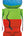 Bearbrick Keith Haring Andy Mouse 1000%