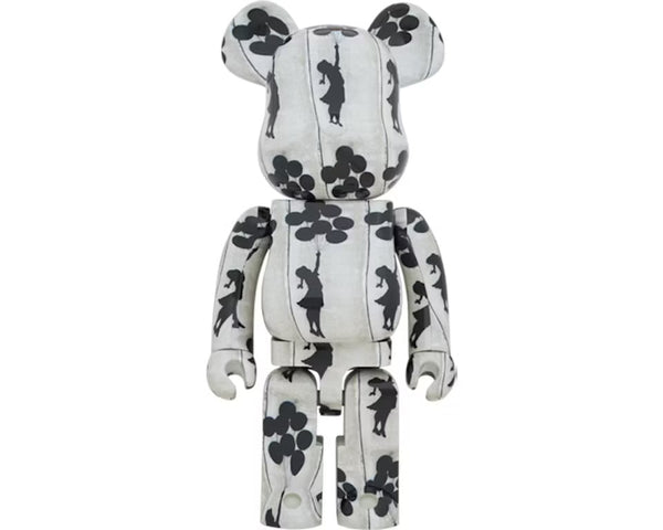 Bearbrick Flying Balloons Girl 1000%