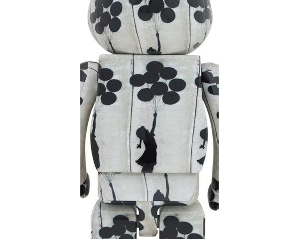 Bearbrick Flying Balloons Girl 1000%