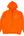 Chrome Hearts Orange & Silver Miami Exclusive Horseshoe Logo Hoodie