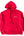 Chrome Hearts Red & White Scroll Logo Hoodie
