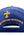 Chrome Hearts Cross Patch 5 Panel Baseball Hat Blue Yellow