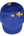 Chrome Hearts Cross Patch 5 Panel Baseball Hat Blue Yellow
