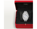 Load image into Gallery viewer, Cartier Santos Medium White Dial Fullset
