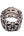 Chrome Hearts Silver Cemetery Cross Ring