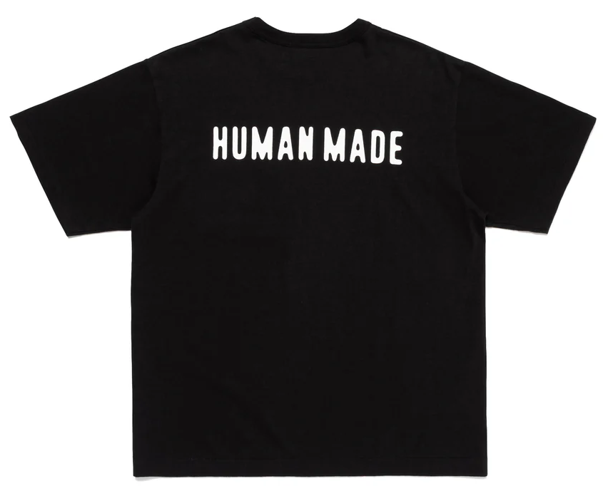 Human Made Heart Pocket T-shirt Black – shoegamemanila