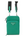 Prada Saffiano Triangle Smartphone Shoulder Bag Green