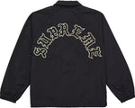 Load image into Gallery viewer, Supreme Old English Arc Coaches Jacket Black
