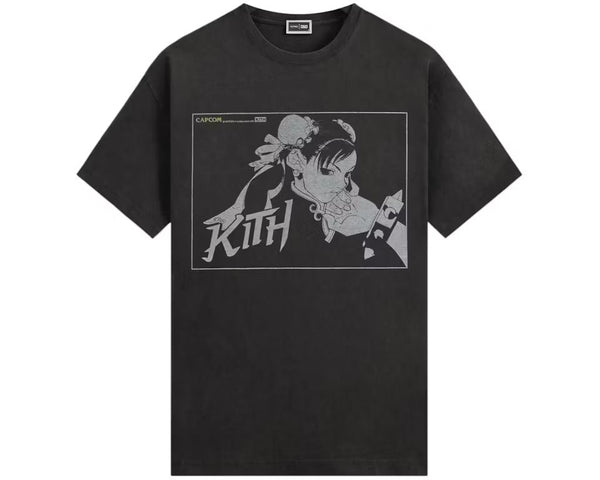 Kith x Capcom Chun Li Vintage Tee Black