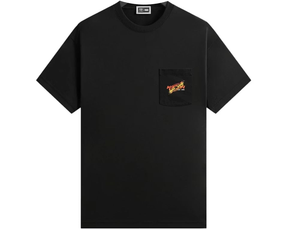 Kith x Marvel vs. Capcom World Vintage Pocket Tee Black