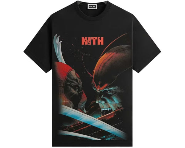 Kith x Marvel Deadpool Vintage Tee Black