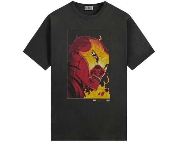 Kith x Marvel Red Hulk Vintage Tee Black