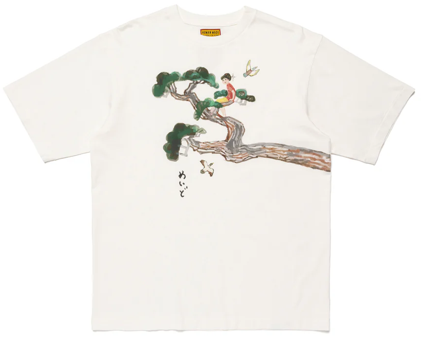 Human Made Keiko Sootome T-shirt Side A White – shoegamemanila