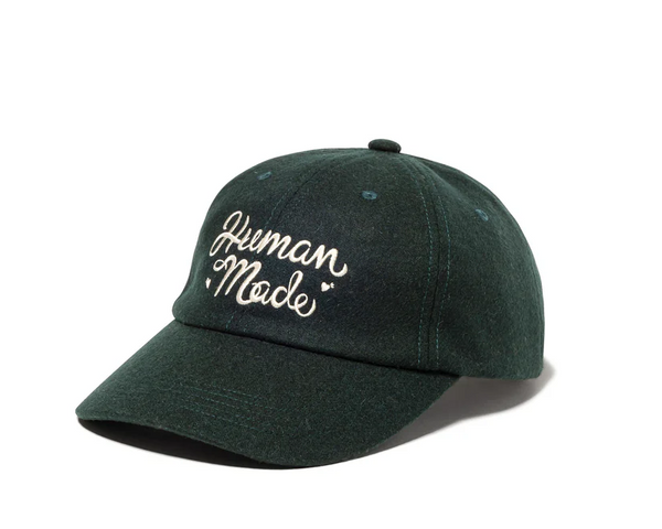Human Made 6Panel Wool Cap Green – shoegamemanila