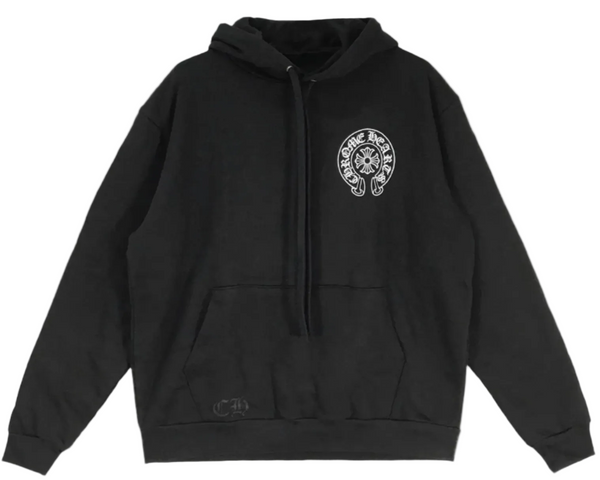 Chrome Hearts  MALIBU Exclusive Horseshoe Logo Hoodie Black