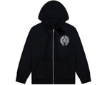 Load image into Gallery viewer, Chrome Hearts Miami Exclusive Zip Up Hoodie Black
