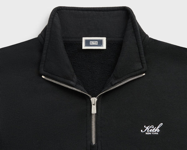 Kith Nelson Quarter Zip Black