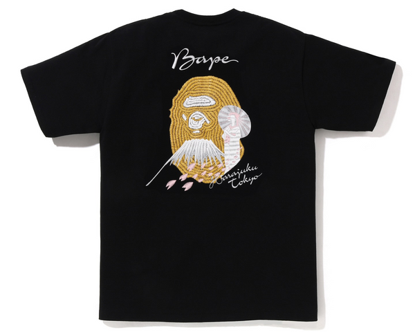 Bape Tiger Souvenir Tee Black