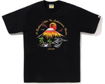 Load image into Gallery viewer, Bape One Fuji Two Taka Three Apes Souvenir Tee Black
