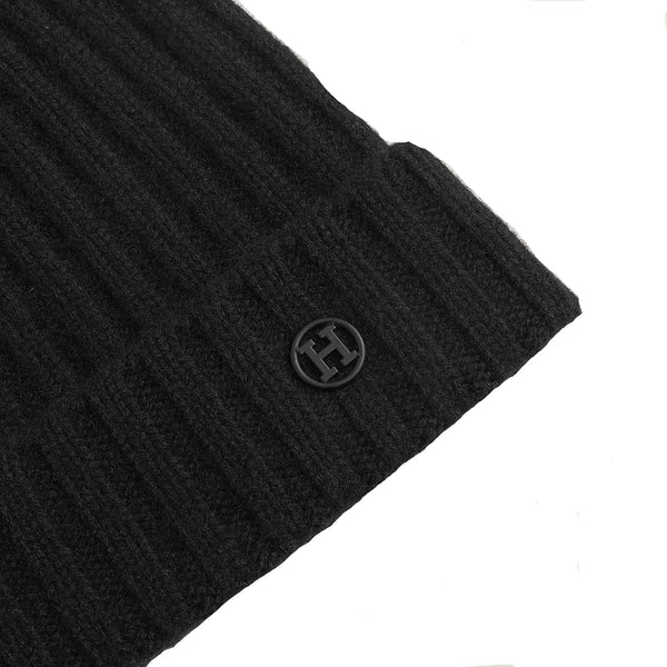 Hermès Loop Beanie Black
