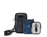 Load image into Gallery viewer, Louis Vuitton Graphite Damier 3D Modular Pouch Silver Hardware (Like new)
