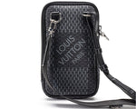 Load image into Gallery viewer, Louis Vuitton Graphite Damier 3D Modular Pouch Silver Hardware (Like new)
