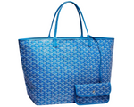 Load image into Gallery viewer, Goyard Saint Louis GM Bag Blue
