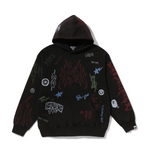 Load image into Gallery viewer, Bape Allover Print Relaxed Fit Pullover Hoodie
