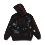 Load image into Gallery viewer, Bape Allover Print Relaxed Fit Pullover Hoodie
